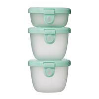 B.Box Pojemniki na przekąski 3 szt. Forest