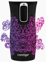 Contigo West Loop Mini - Kubek termiczny - 300ml - Glamour - Czarny Metalik
