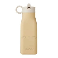 Butelka Liewood Warren 350ml - Cat wheat yellow