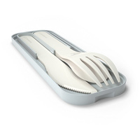 Monbento Sztućce podróżne Pocket Color Natural