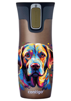 Contigo West Loop 2.0 - Kubek termiczny - 470ml - Pies - Latte