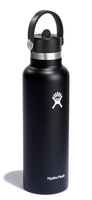 Hydro Flask Butelka 621ml Standard Mouth Flex Straw Cap Black