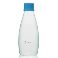 Retap Original - Butelka szklana - 800ml Light Blue