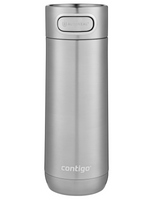 Contigo Luxe Autoseal - Kubek termiczny - 470ml - Stainless Steel - powystawowy