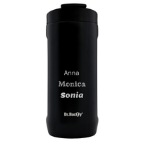 Kubek termiczny z grawerem Dr.Bacty Notus 360 ml - czarny