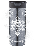 Contigo Huron - Kubek termiczny - 470ml - Arabeska White - Gunnmetal
