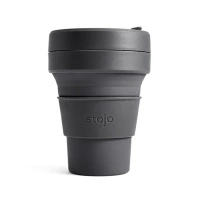 Stojo Pocket - Kubek - 355ml - Carbon