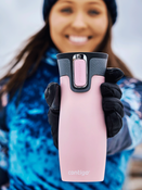 Kubek termiczny Contigo West Loop 2.0 470ml - Na odejście z pracy - Różowy Mat