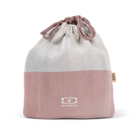 Monbento Torba MonBento Pochette L Natural Flamingo