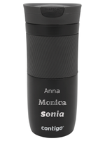 Contigo Byron - Kubek termiczny z grawerem - 470ml - Czarny Mat