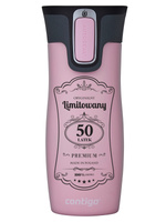 Kubek termiczny Contigo West Loop 2.0 470ml - Na 50 urodziny - Różowy Mat