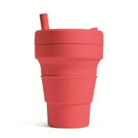 Stojo Biggie - Kubek - 470ml - Coral-s