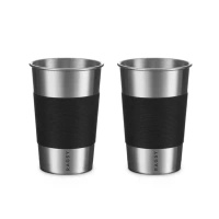 Kubek turystyczny Ragsy 2x200ml - Silver Steel