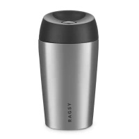Ragsy - Kubek termiczny - 240ml - Silver Steel