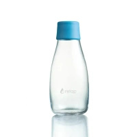 Retap Original - Butelka szklana - 300ml - Light Blue