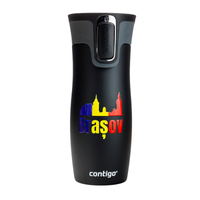 Contigo West Loop 2.0 - Kubek termiczny - 470ml - Brasov - Czarny mat
