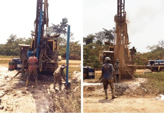 budowa studni w afryce